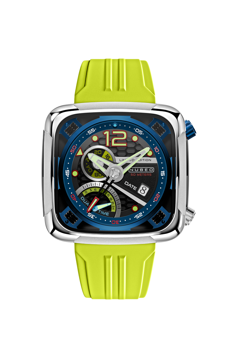 Ecliptic Retrograde Dual Time Limited Edition Curious Blue