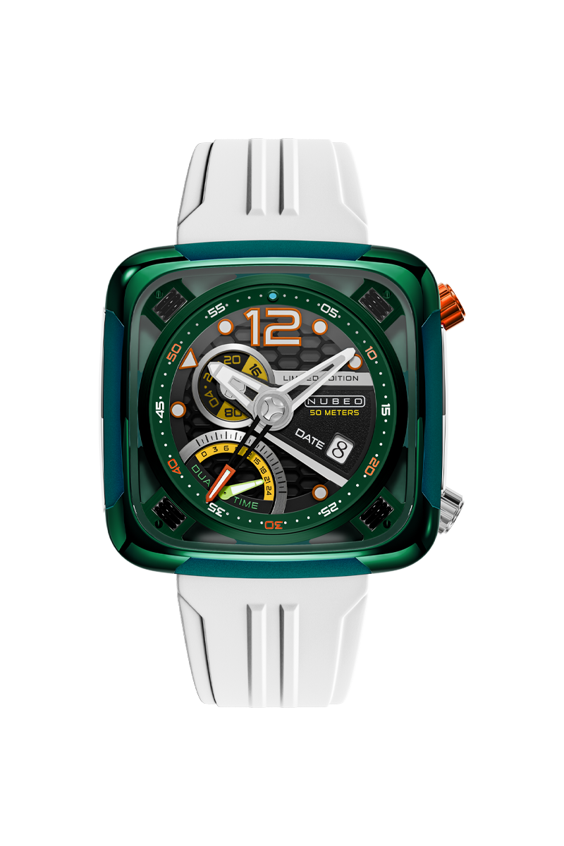 Ecliptic Retrograde Dual Time Limited Edition Stark Green