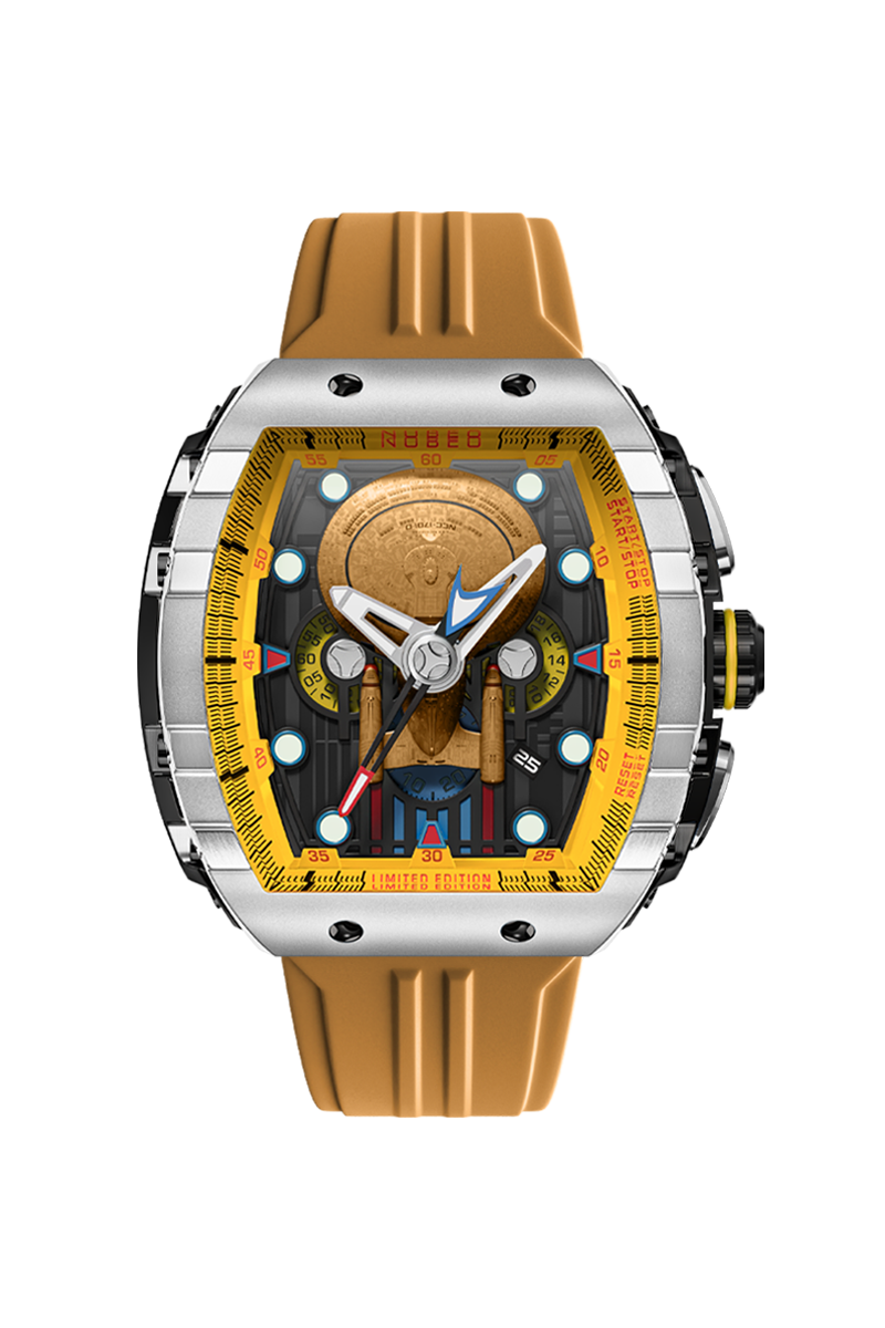 Magellan Chronograph Star Trek Enterprise-d Limited Edition Security Yellow