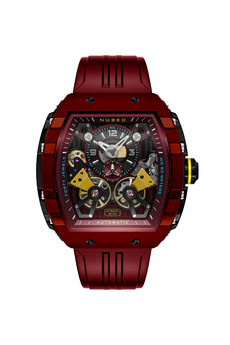 Magellan Double Barrel Automatic Firebrick Red