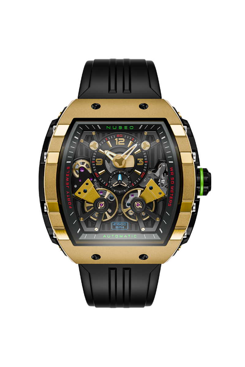 Magellan Double Barrel Automatic Black Gold