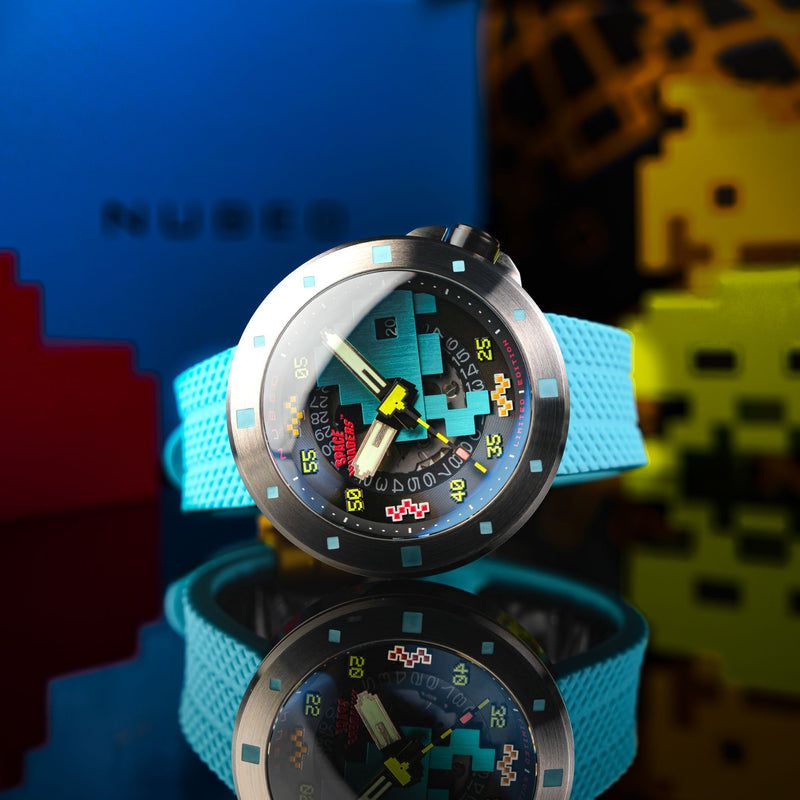 Cassini Automatic Space Invaders Limited Edition Blaster Blue