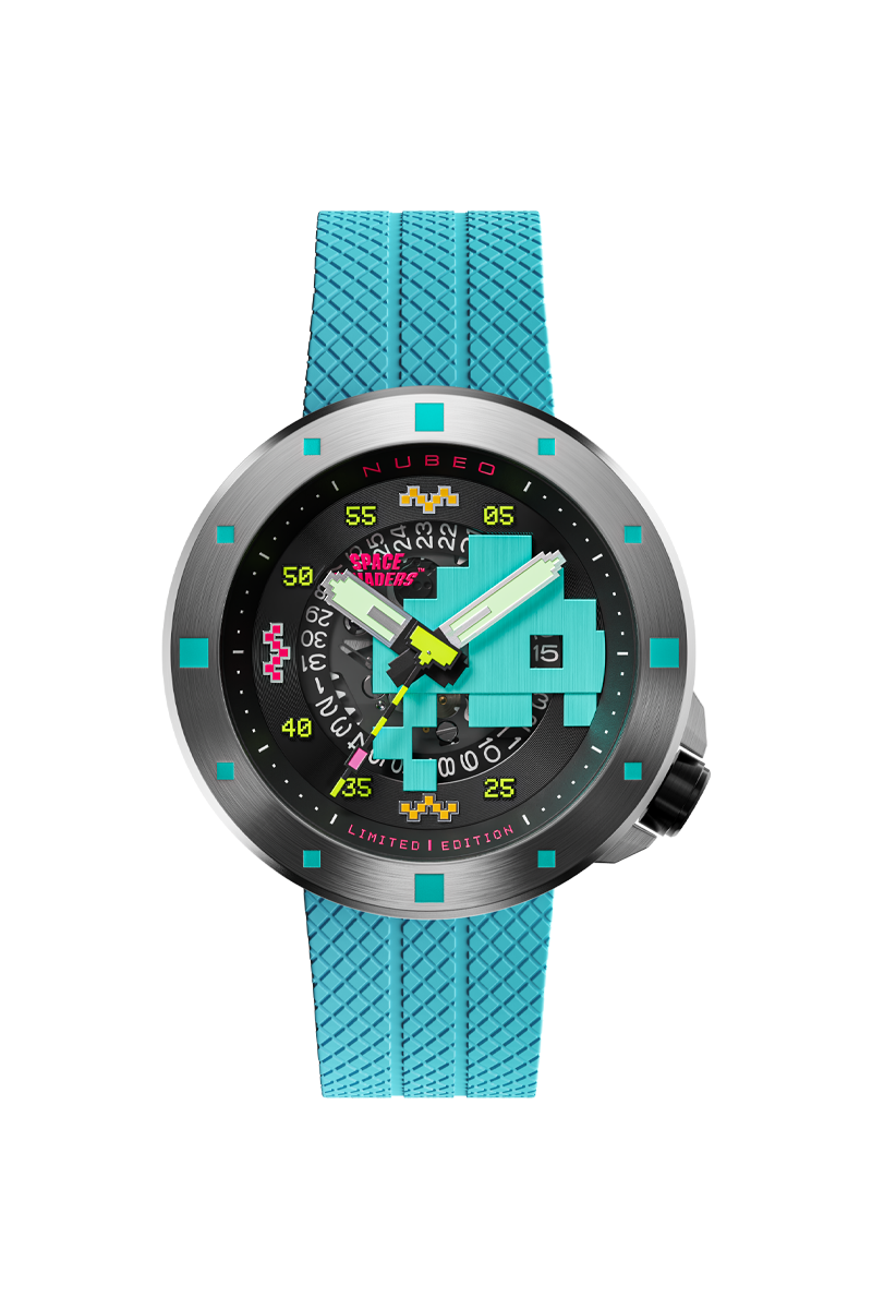 Cassini Automatic Space Invaders Limited Edition Blaster Blue