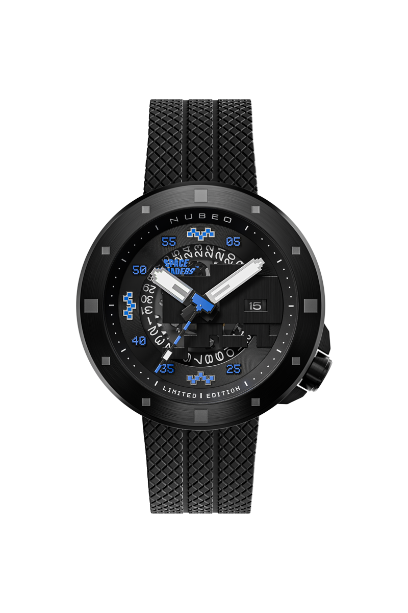 Cassini Automatic Space Invaders Limited Edition Hyperspace Blue
