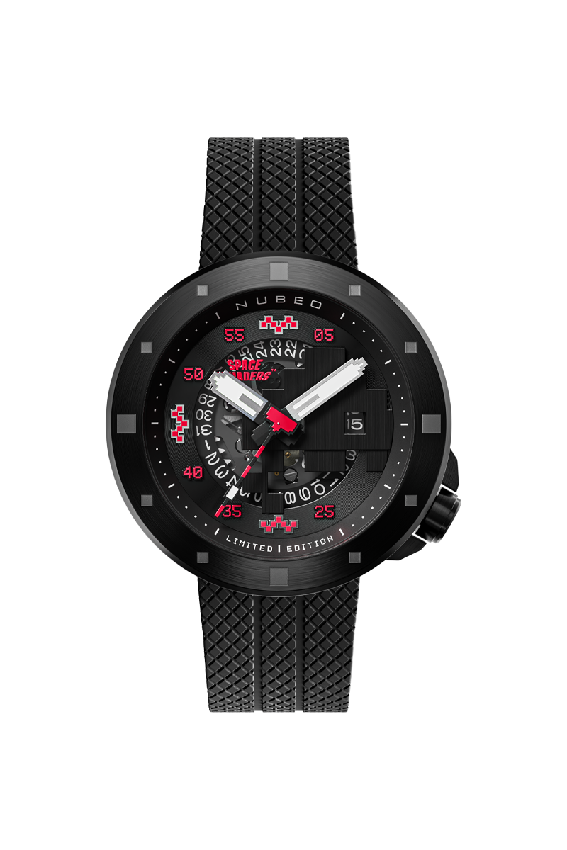 Cassini Automatic Space Invaders Limited Edition Eclipse Red
