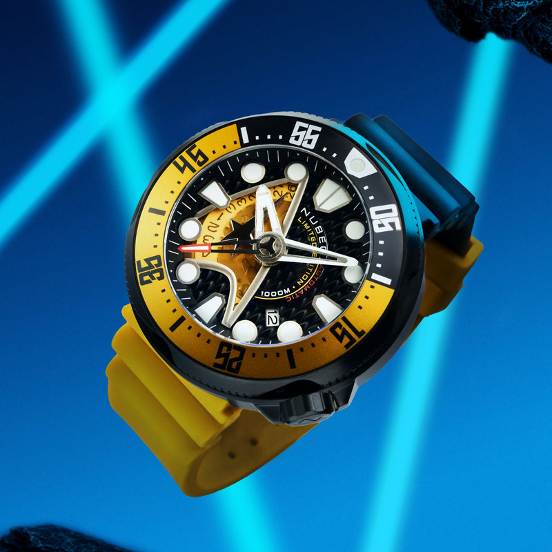 Ventana Automatic Star Trek Starfleet Limited Edition Command Yellow