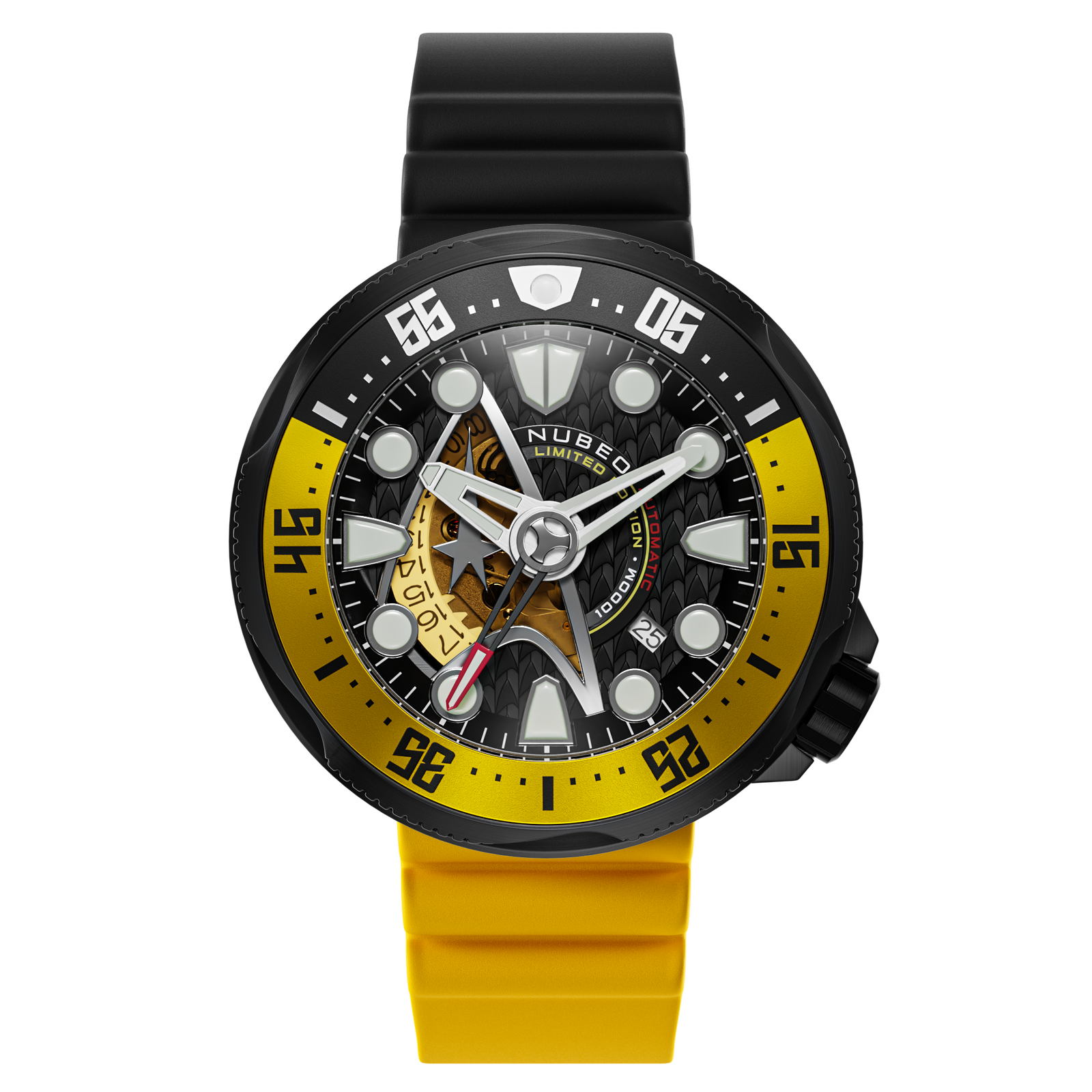 Ventana Automatic Star Trek Starfleet Limited Edition Command Yellow