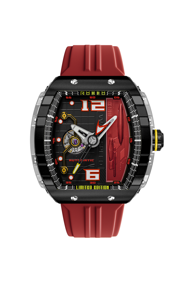 Magellan Automatic Star Trek Warp Speed Limited Edition Picard Red