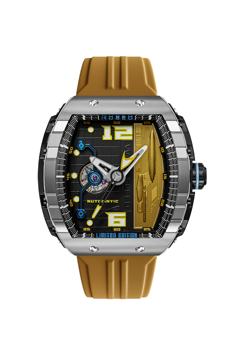 Magellan Automatic Star Trek Warp Speed Limited Edition Data Yellow