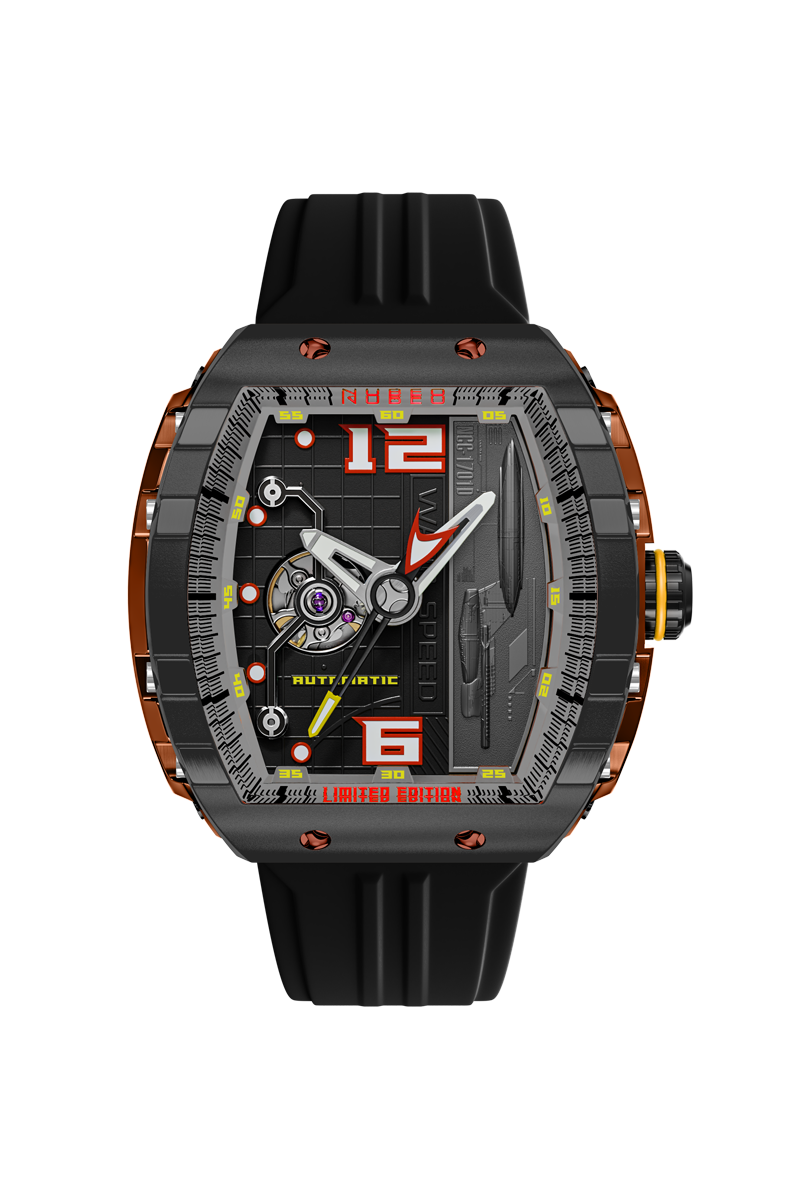 Magellan Automatic Star Trek Warp Speed Limited Edition Riker Black
