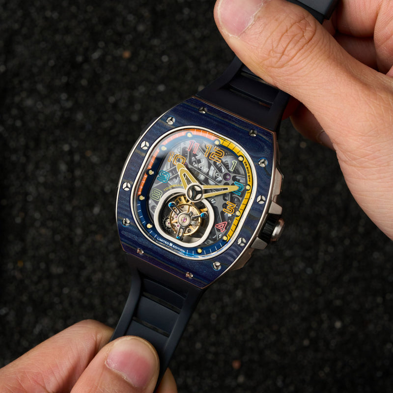 Viper Tourbillon Limited Edition Rare Blue