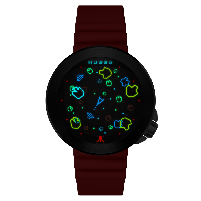 Ventana Automatic Atari Asteroids 45th Limited Edition Supernova Red