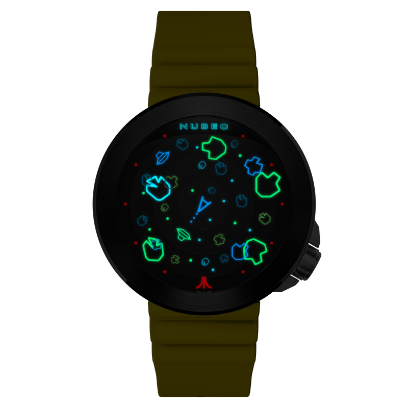 Ventana Automatic Atari Asteroids 45th Limited Edition Celestial Citrine