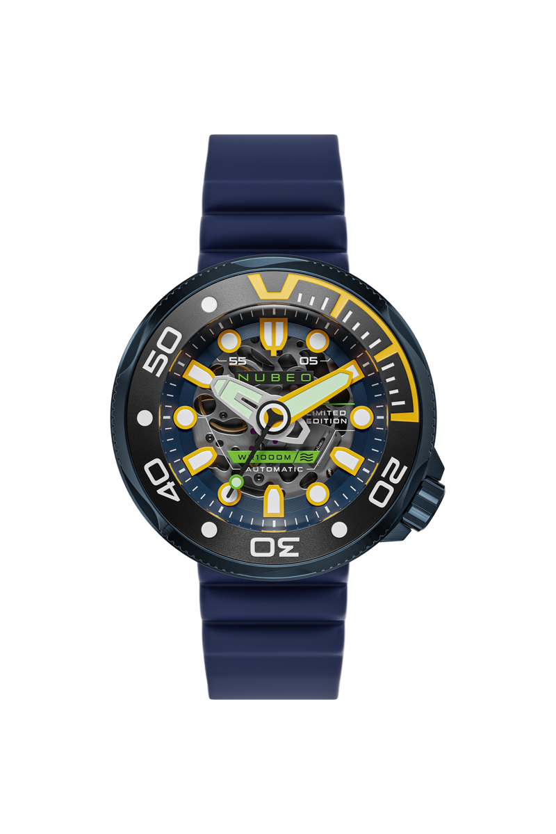 Ventana Skeleton Automatic Limited Edition Cobalt Blue