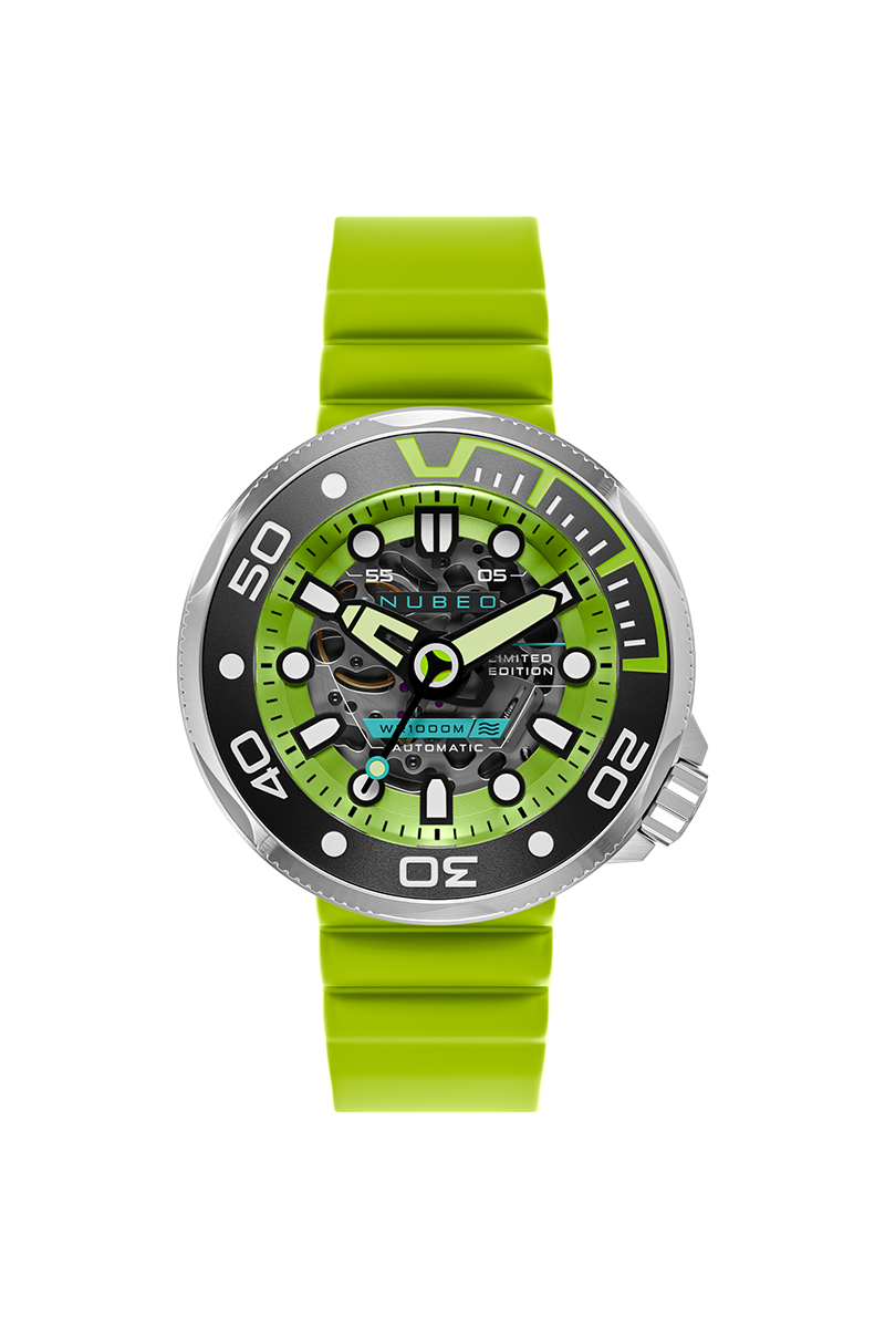 Ventana Skeleton Automatic Limited Edition Lime Green