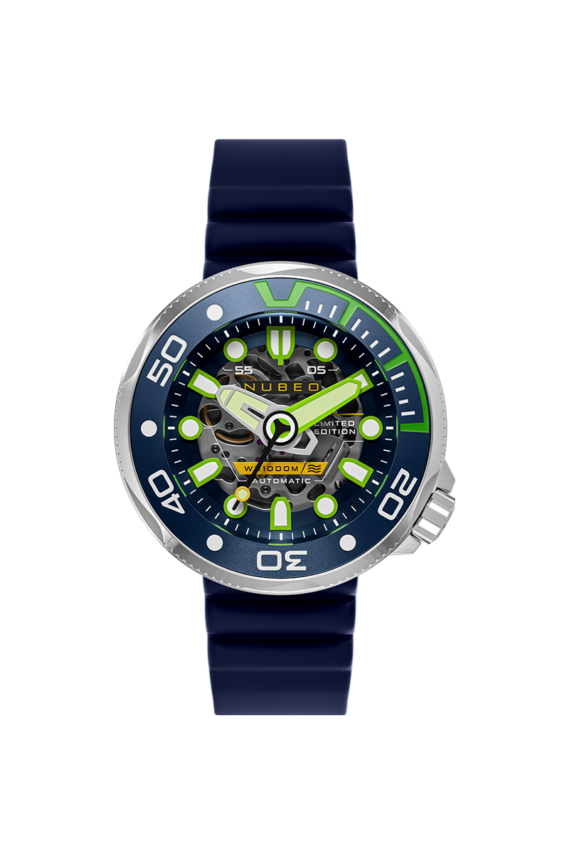 Ventana Skeleton Automatic Limited Edition Sea Blue