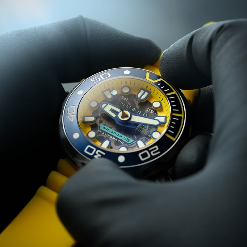 Ventana Skeleton Automatic Limited Edition Electric Yellow