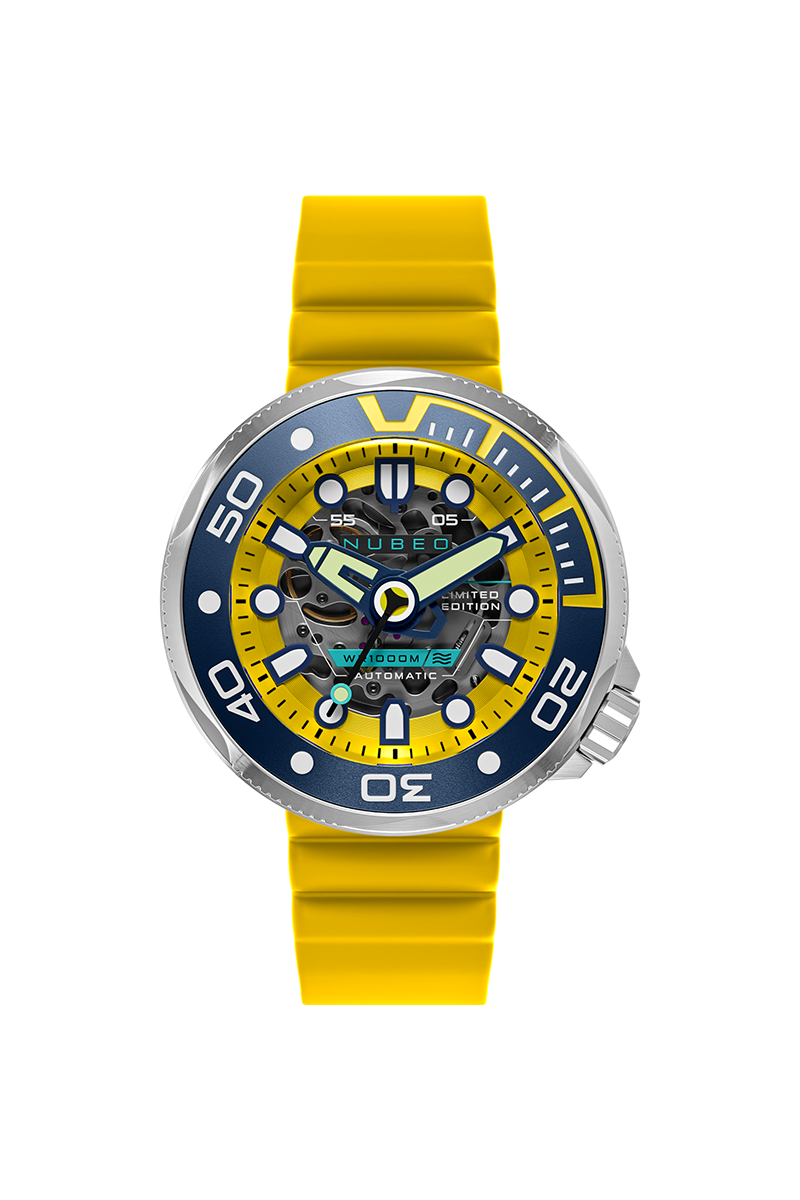 Ventana Skeleton Automatic Limited Edition Electric Yellow