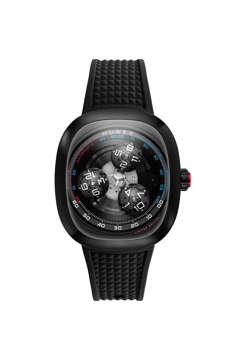 Tri-star Orbit Automatic Limited Edition Lunar Black