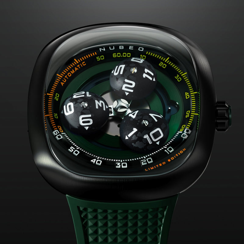 Tri-star Orbit Automatic Limited Edition Nebula Green