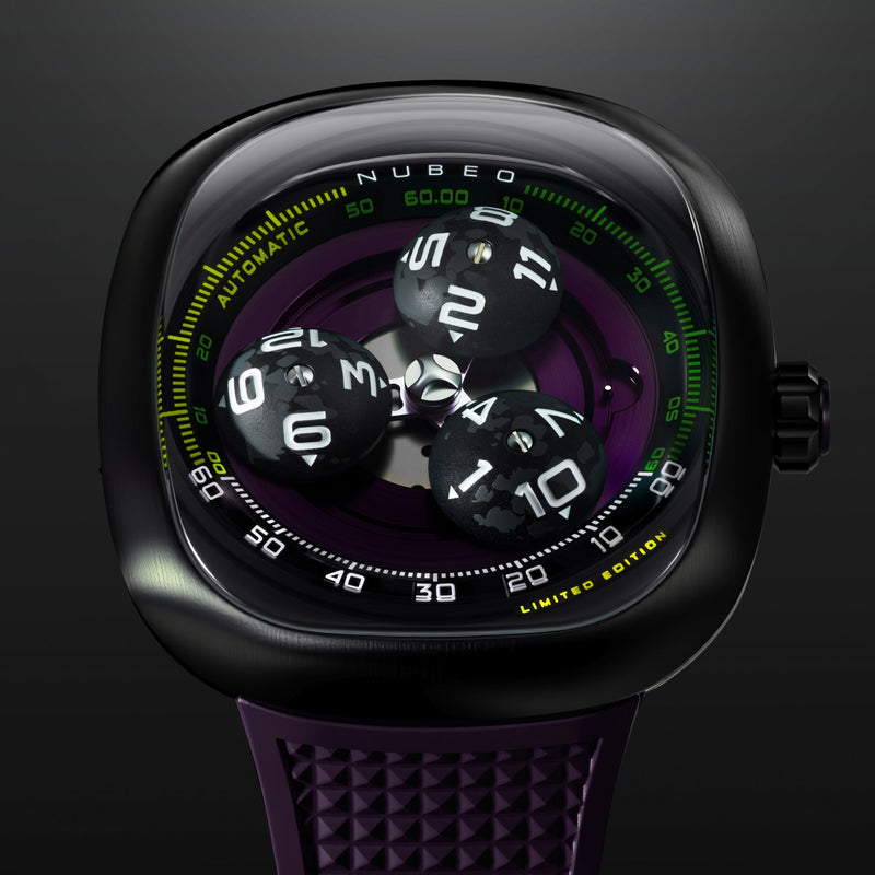 Tri-star Orbit Automatic Limited Edition Galactic Purple