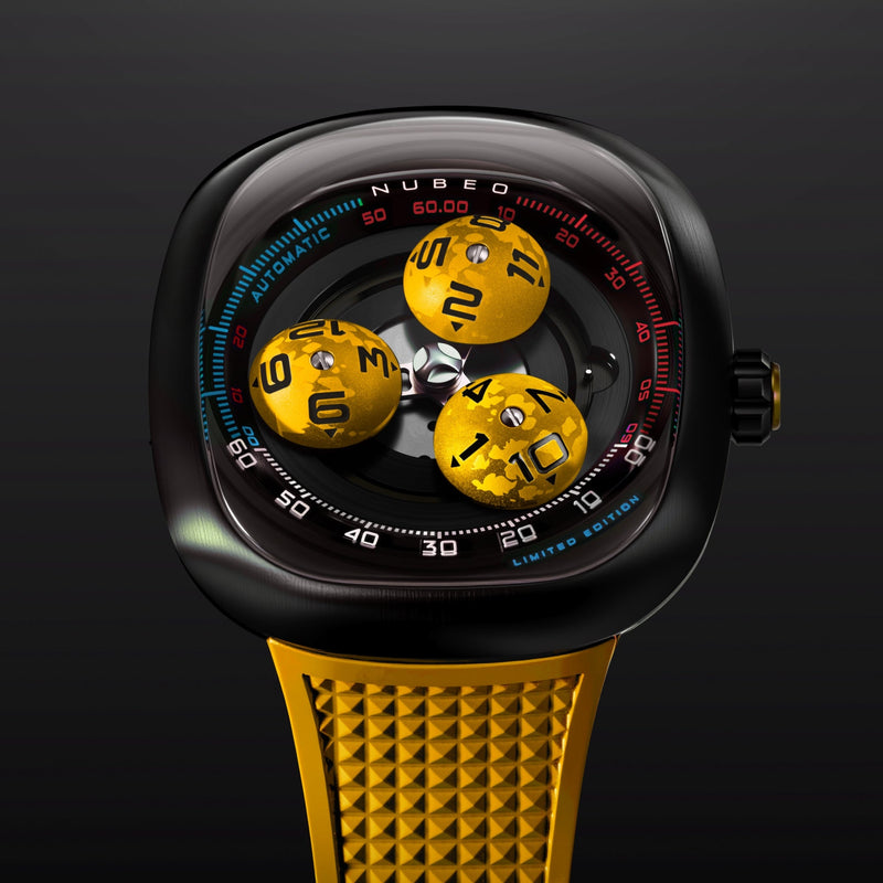 Tri-star Orbit Automatic Limited Edition Supernova Yellow