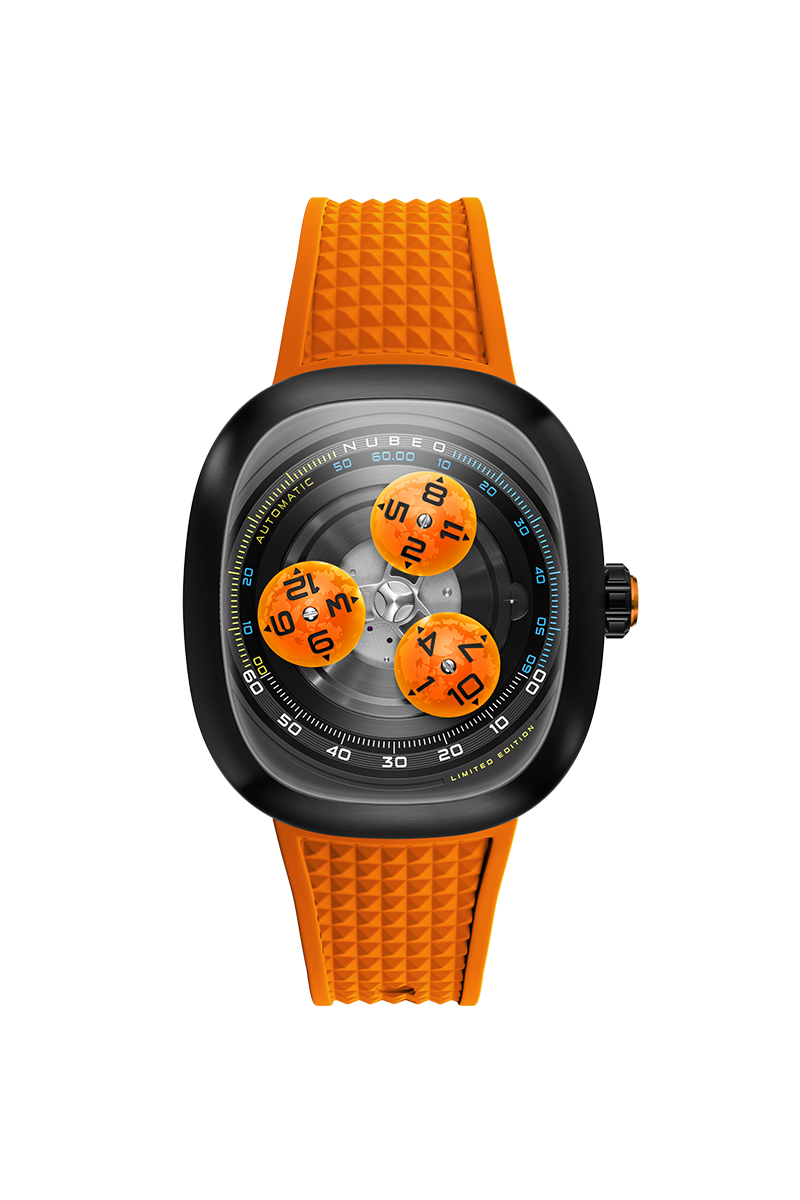 Tri-star Orbit Automatic Limited Edition Cosmic Tangerine