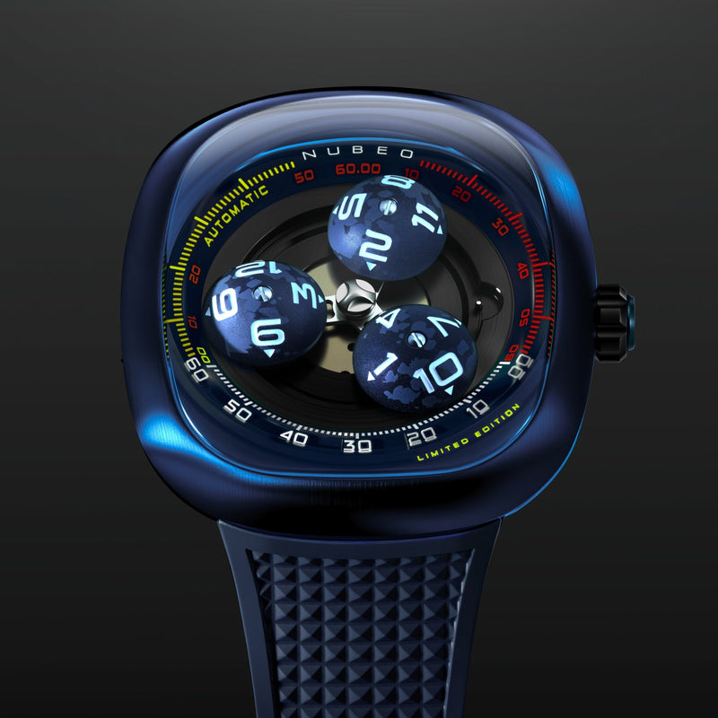Tri-star Orbit Automatic Limited Edition Cosmos Blue