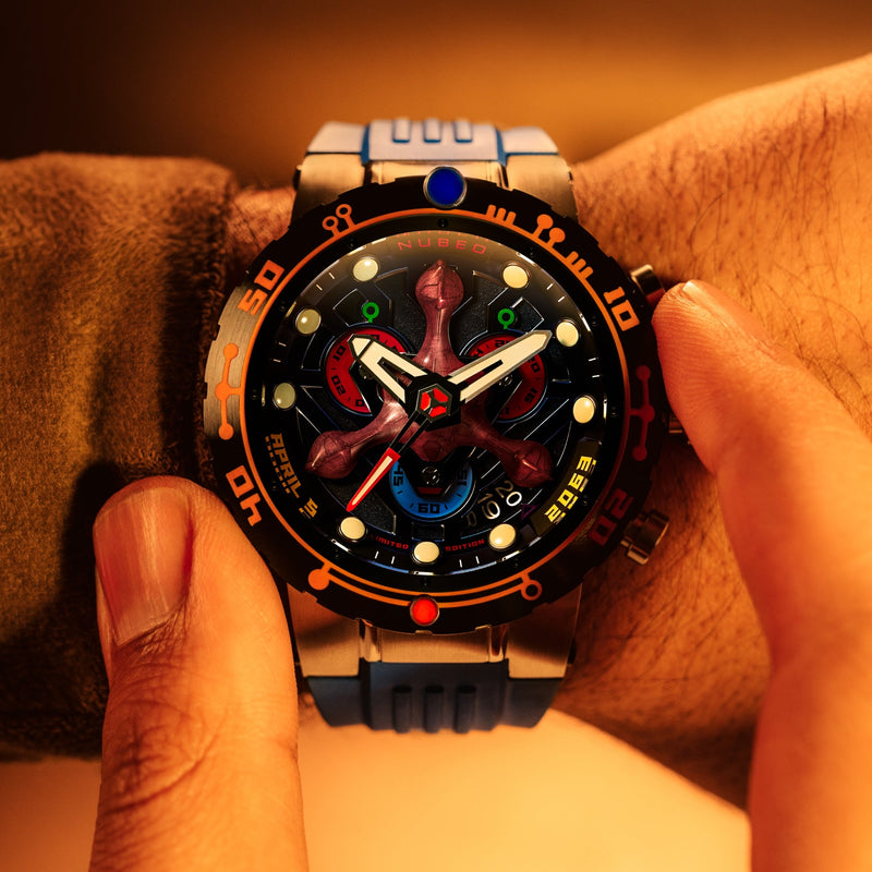 Opportunity Chronograph Star Trek First Contact Day Limited Edition Philosopher Blue