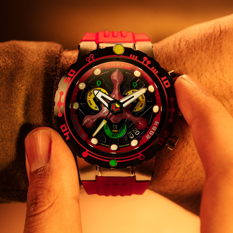 Opportunity Chronograph Star Trek First Contact Day Limited Edition Vulcan Ember
