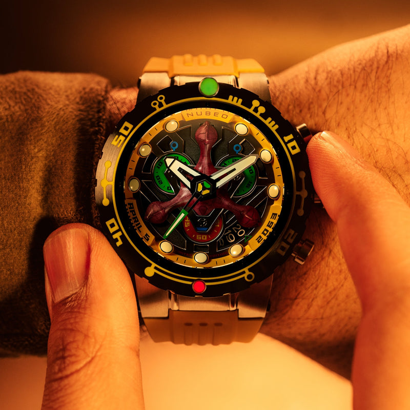 Opportunity Chronograph Star Trek First Contact Day Limited Edition Celestial Yellow