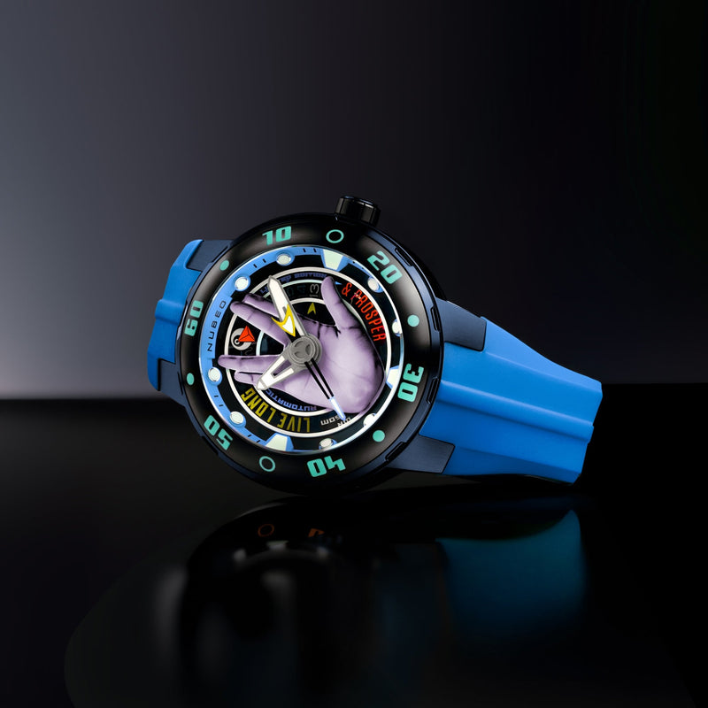 Mariner Automatic Star Trek Live Long & Prosper Limited Edition Vulcan Blue
