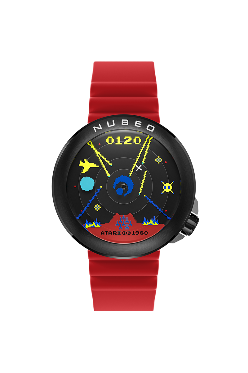 Ventana Automatic Atari Missile Command Limited Edition Vector Red