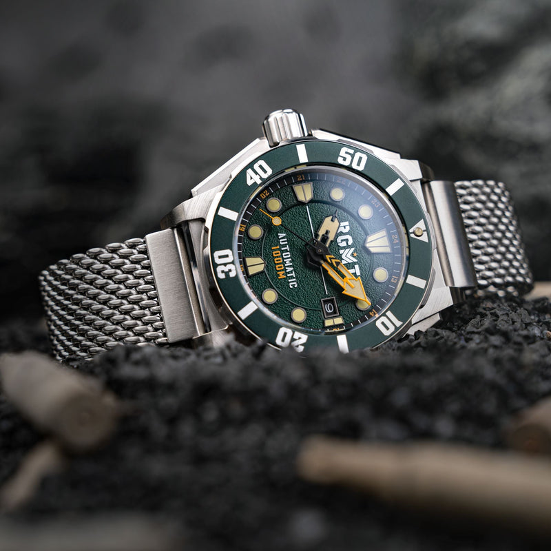 Torpedo Automatic Diver Military Green