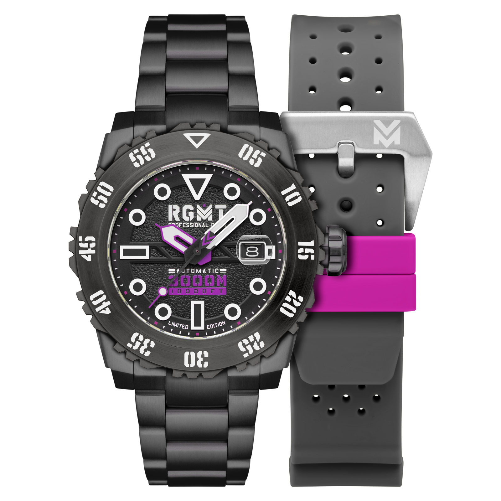 Ohio Automatic Fuchsia Black