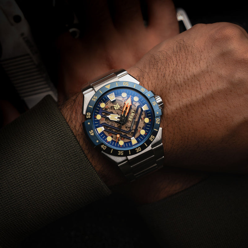 Himars Skeleton Automatic Blue