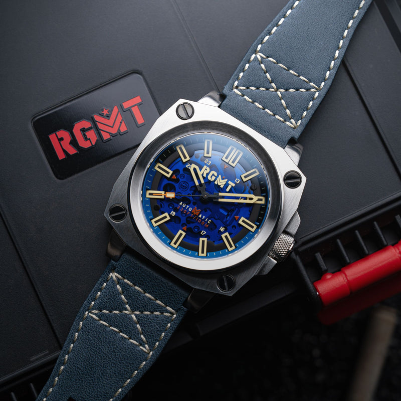 Altimeter Skeleton Automatic Admiral Blue