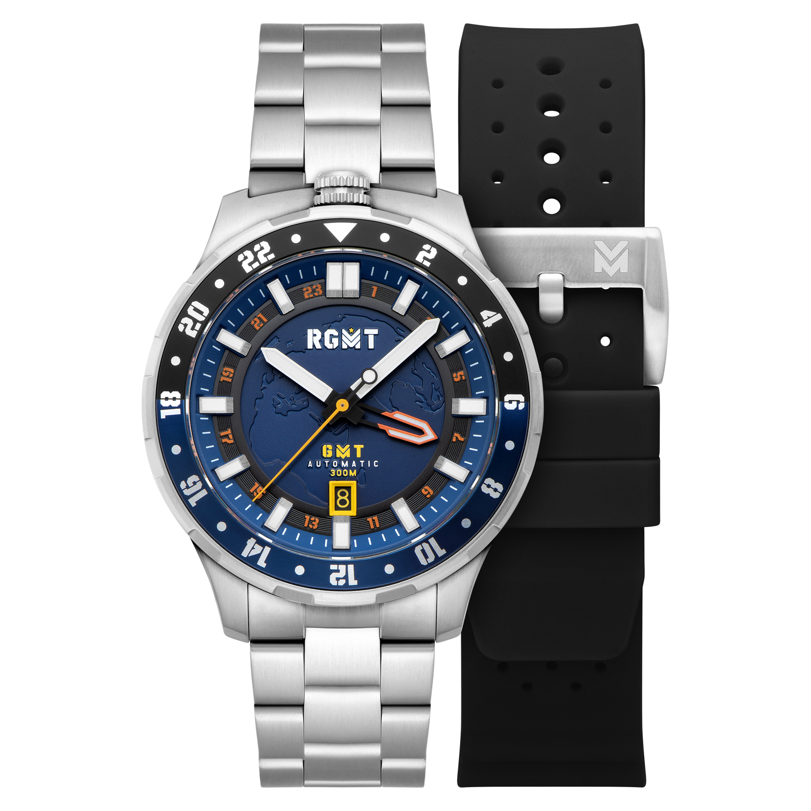 Globemaster GMT Automatic Mission Blue