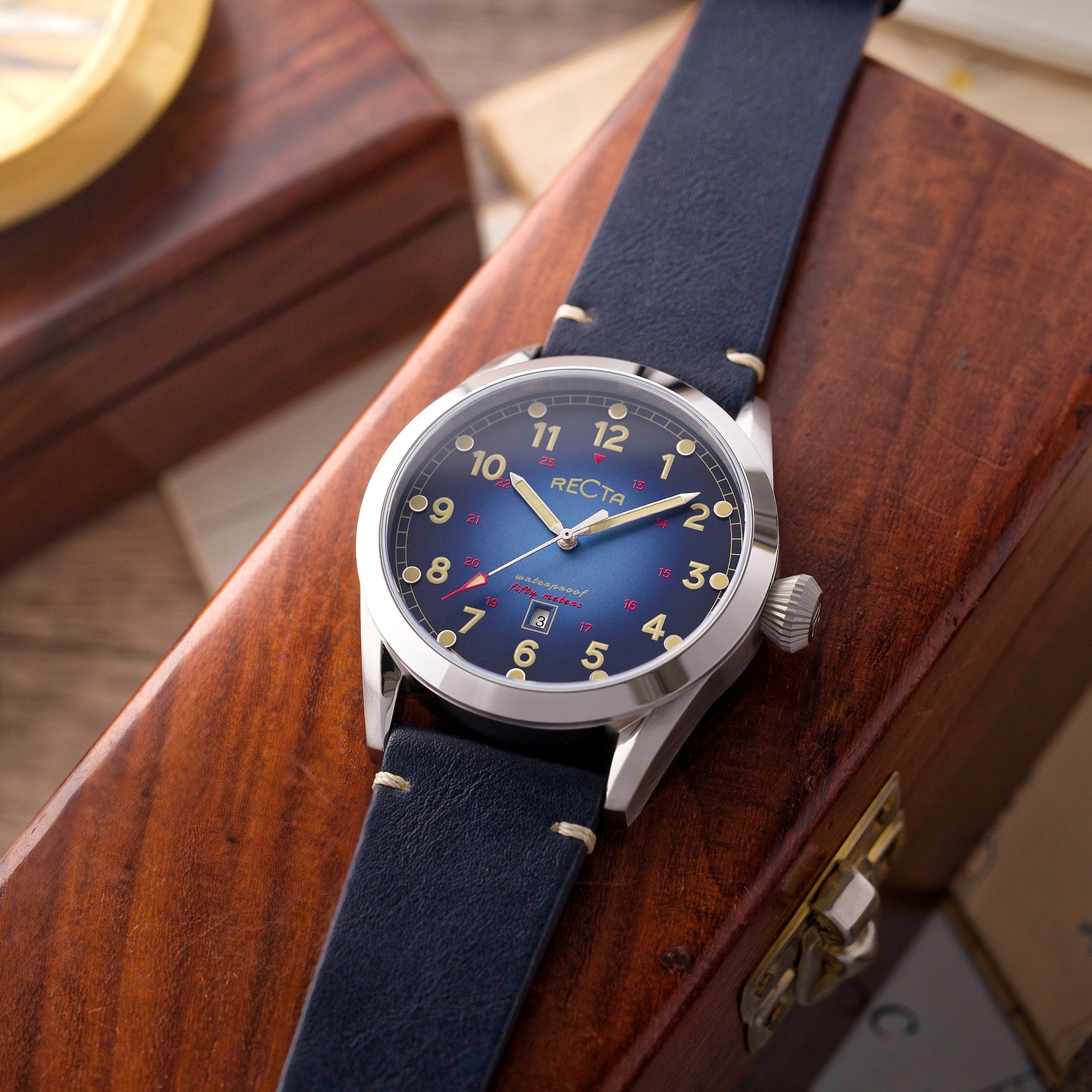 Cavalier Japan Quartz Fumée Blue
