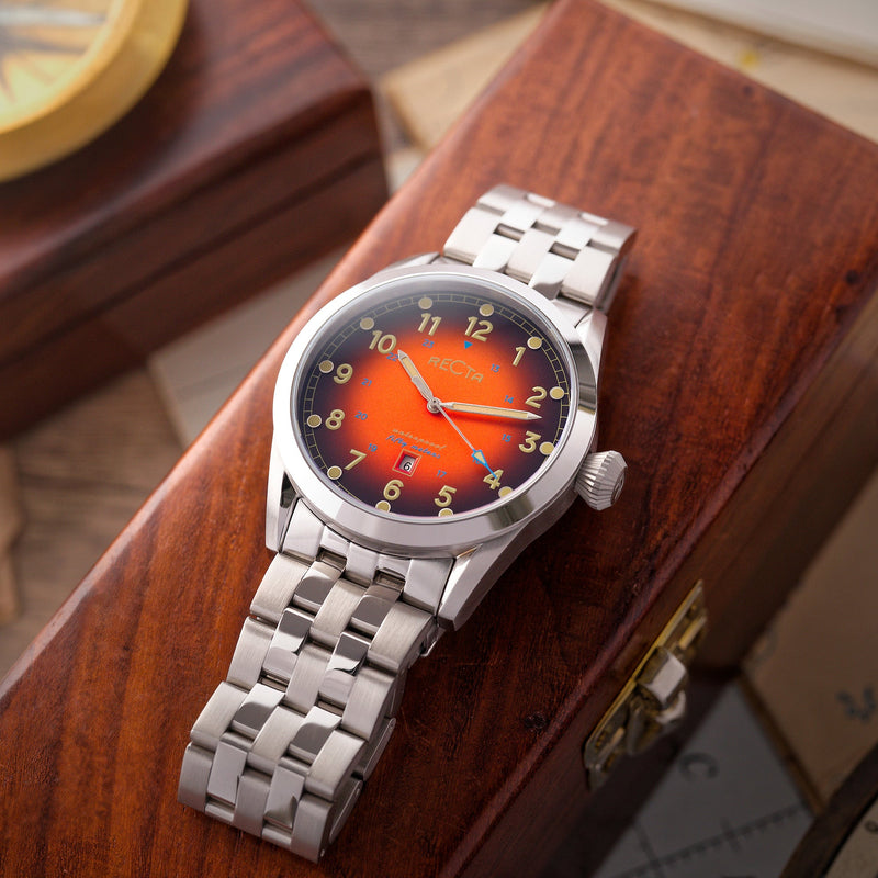 Cavalier Japan Quartz Fumée Orange