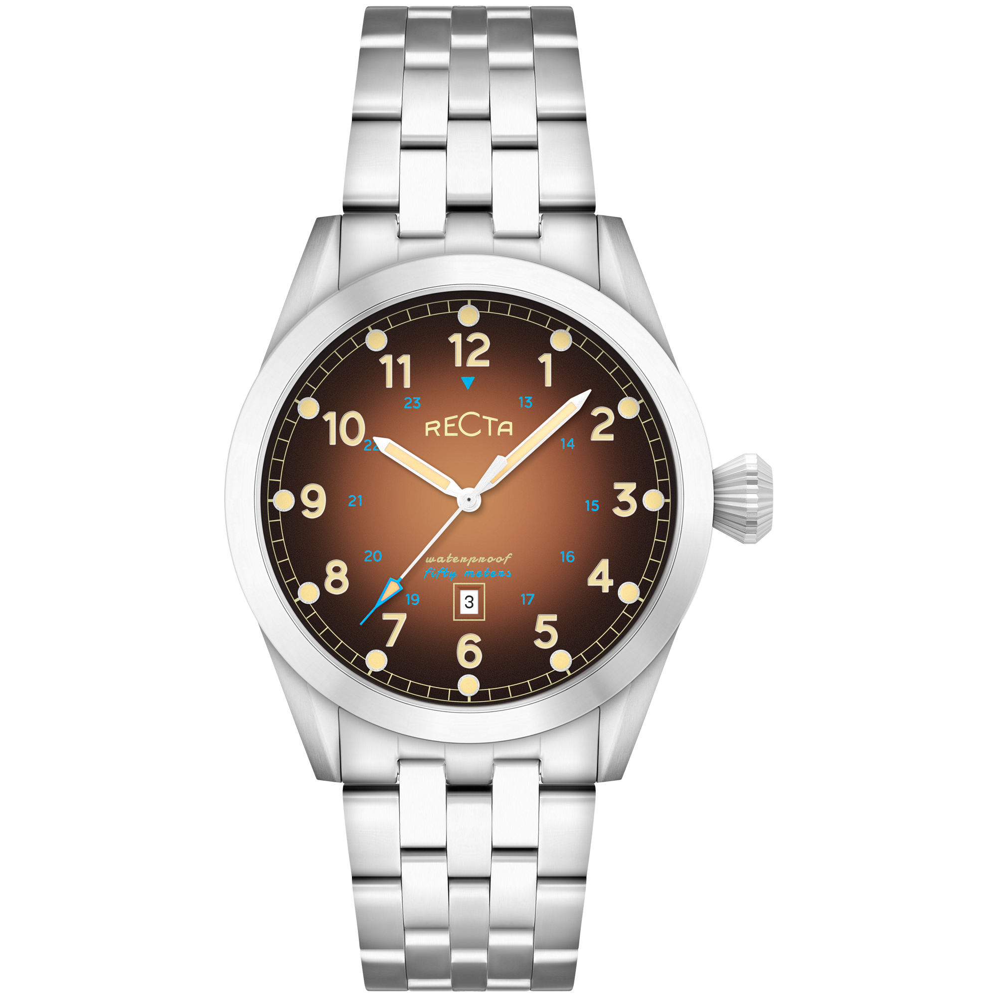 Cavalier Japan Quartz Fumée Brown