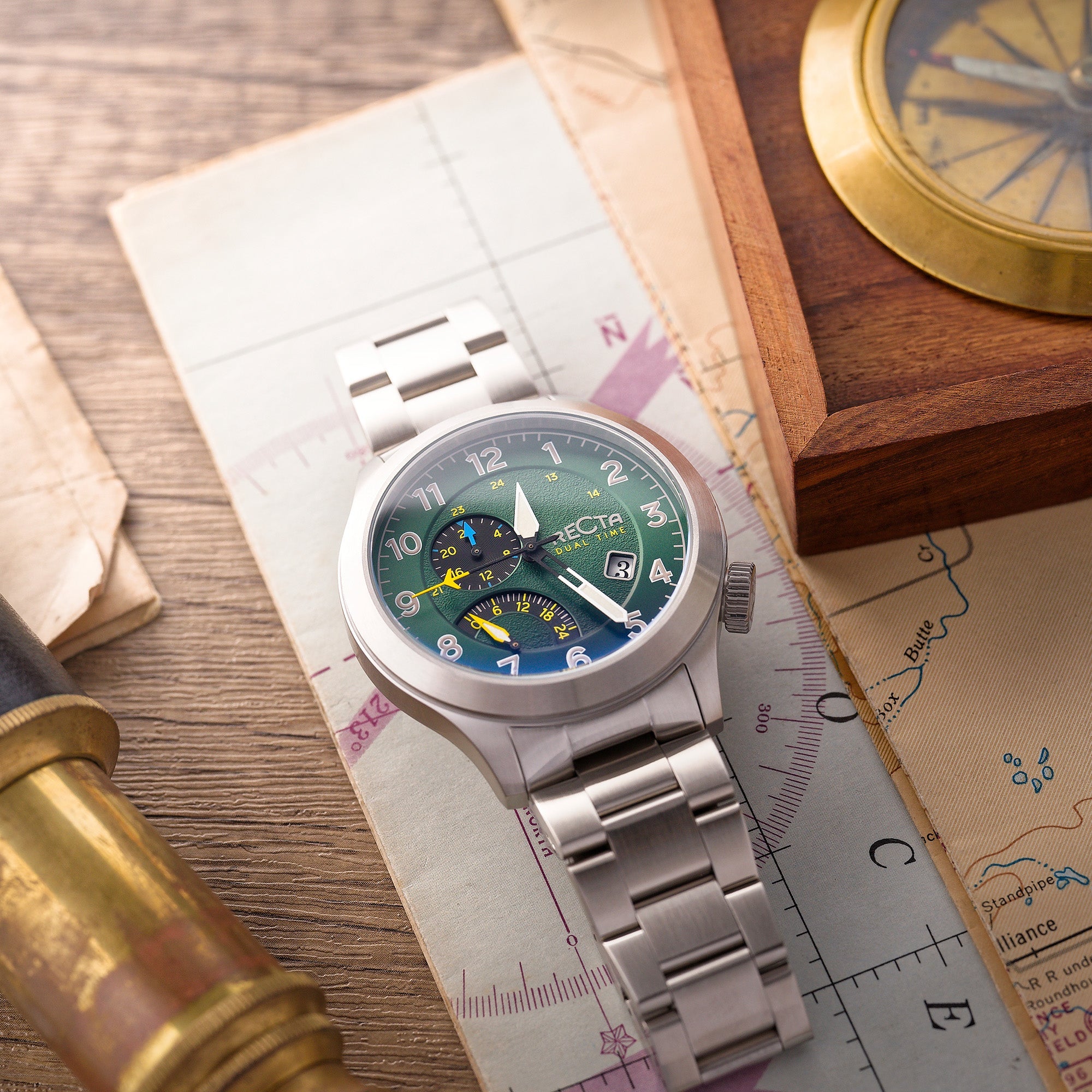 Altitude Japan Quartz Hunter Green