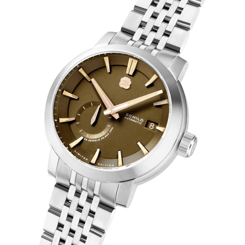 Heinrich Micro Rotor Automatic Limited Edition Chocolate Brown
