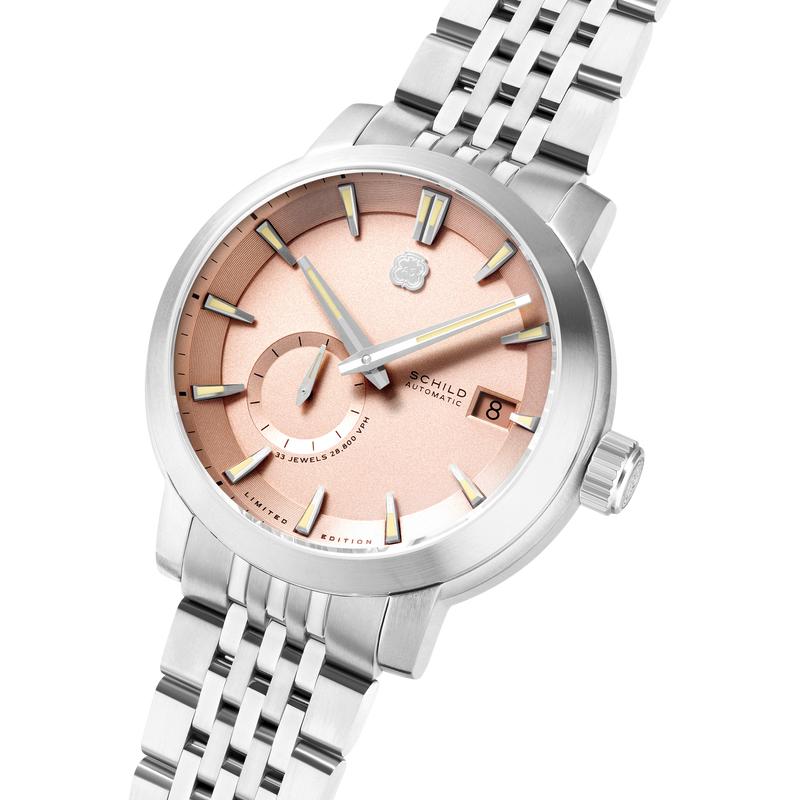 Heinrich Micro Rotor Automatic Limited Edition Salmon