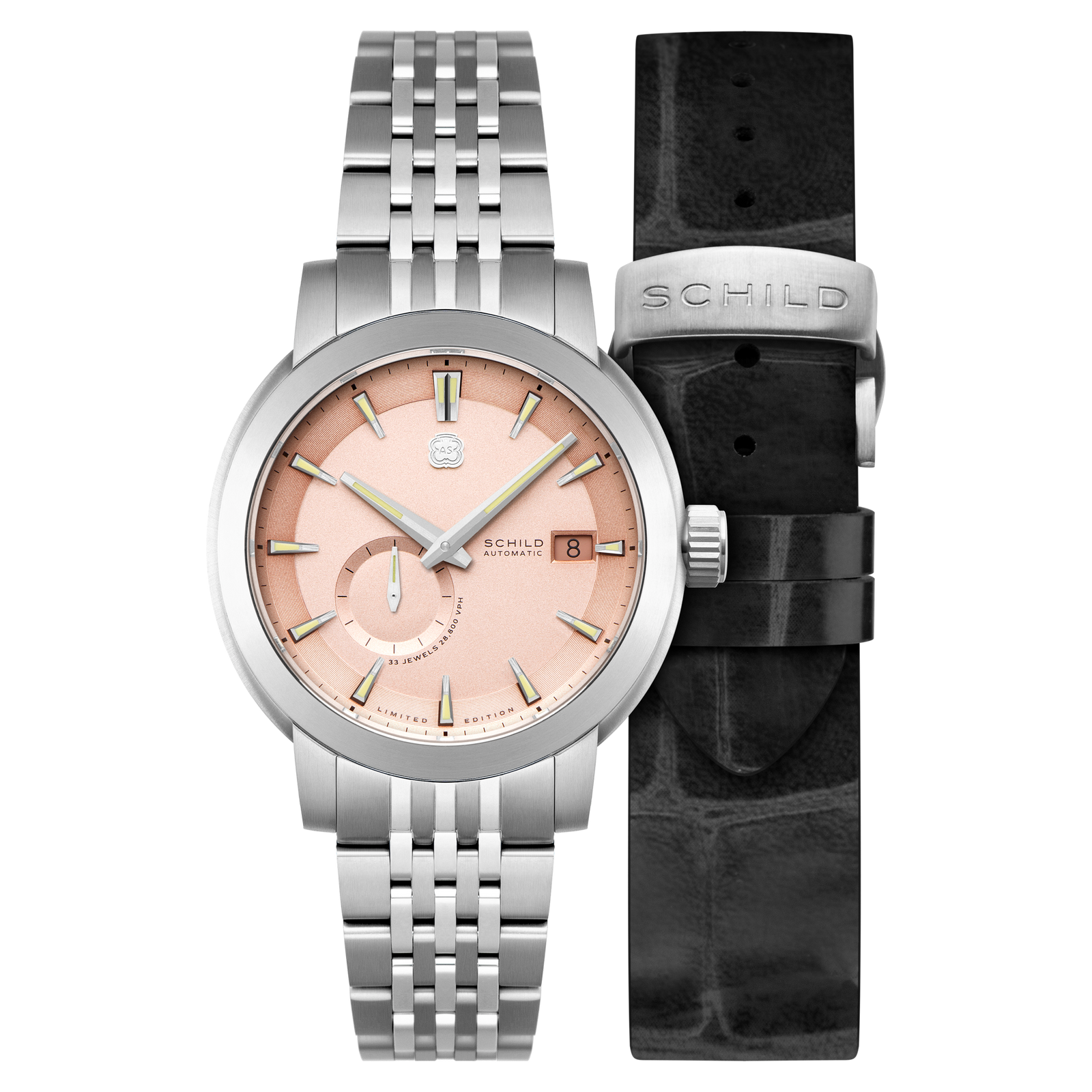 Heinrich Micro Rotor Automatic Limited Edition Salmon