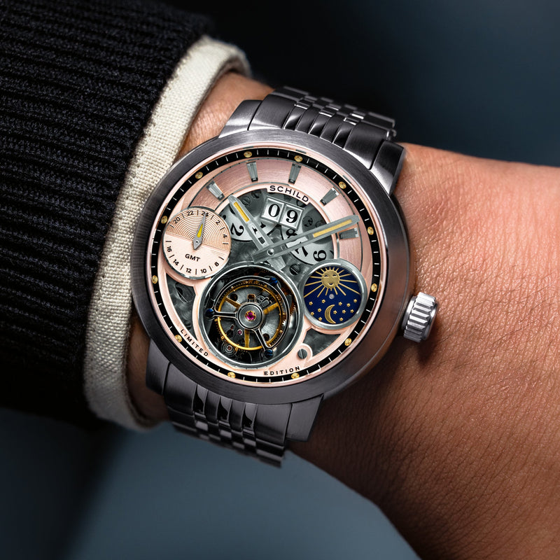 Heinrich GMT Tourbillon Limited Edition Sunset Peach