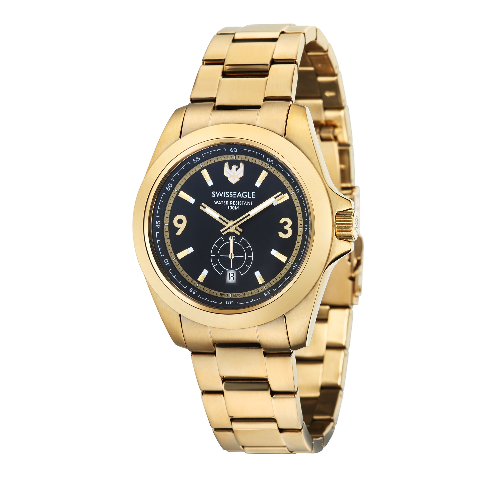 Dufaux Quartz Gold Black