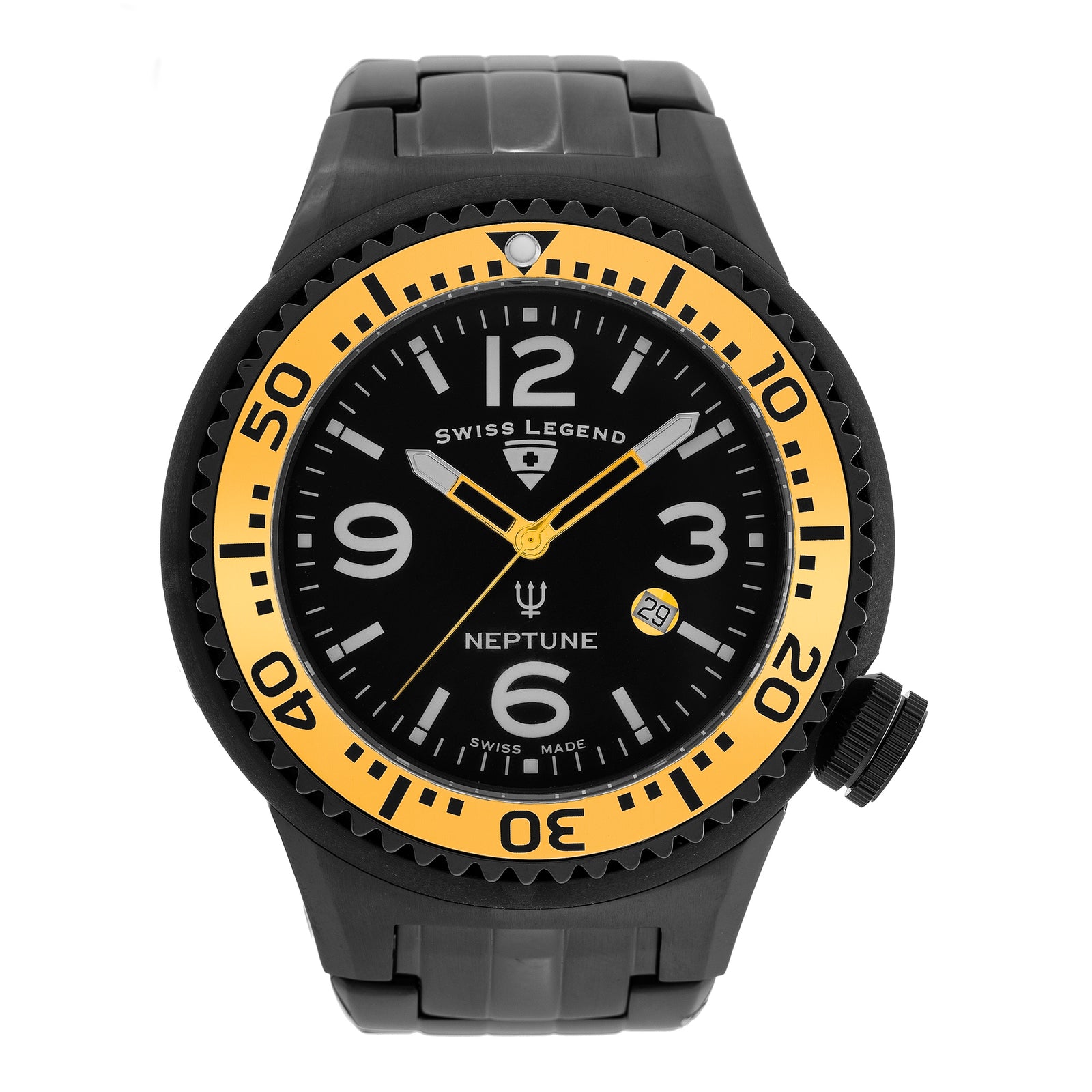 Neptune Force Quartz Black SL-21819PSM-BB-11-GA