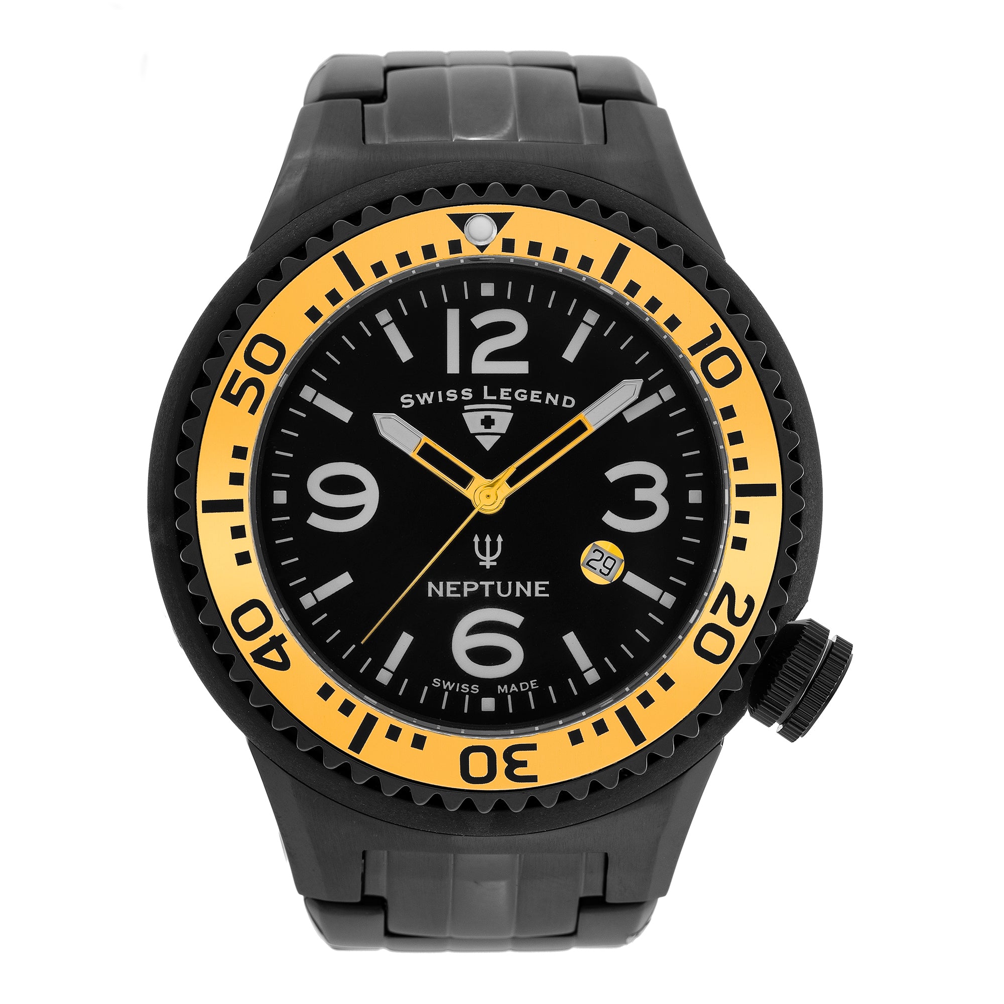 Neptune Force Quartz Black SL-21819PSM-BB-11-GA
