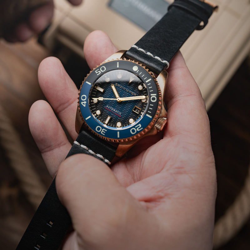 Tesei Bronze Swiss Automatic Midnight Blue